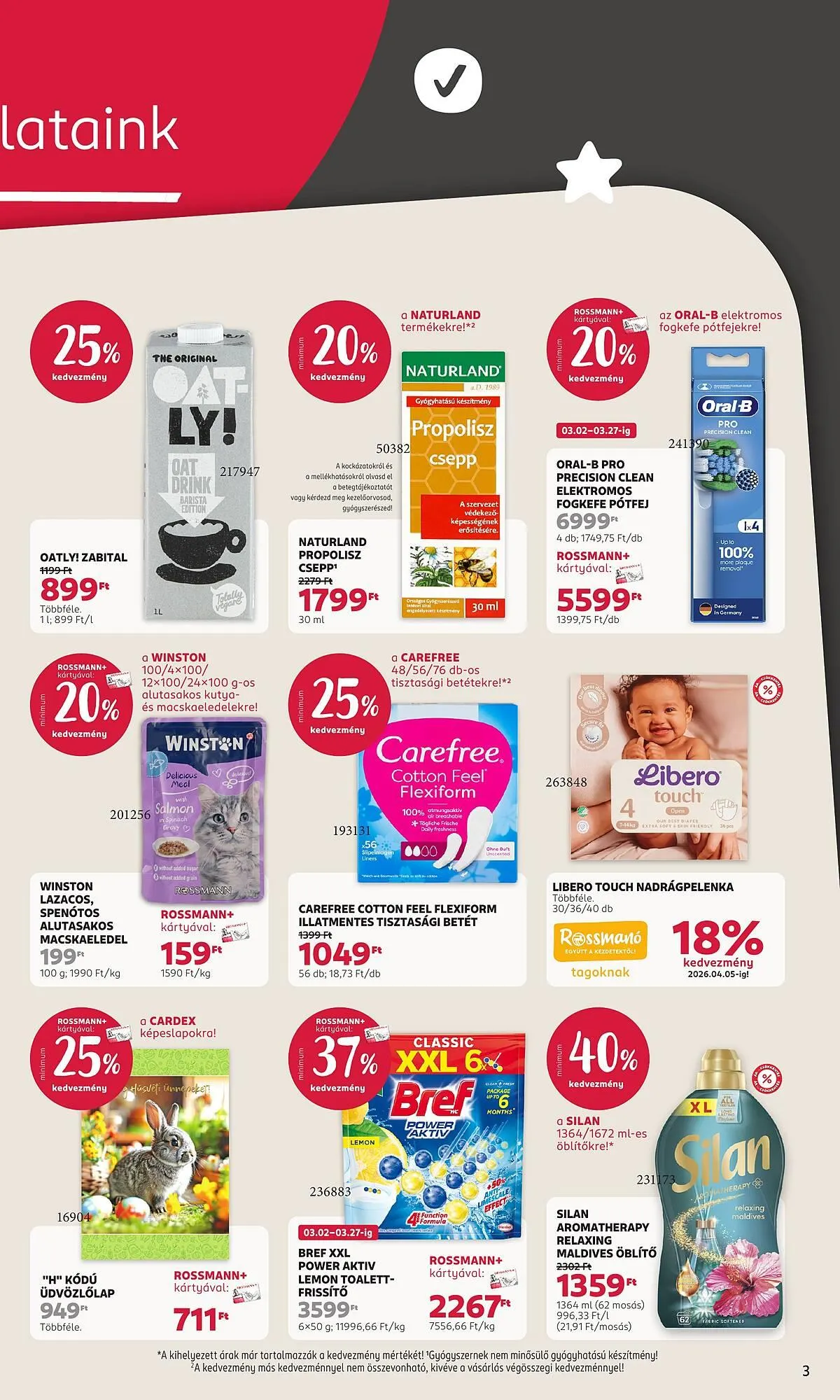 Katalógus Rossmann akciós újság március 16.-tól március 27.-ig 2026. - Oldal 3