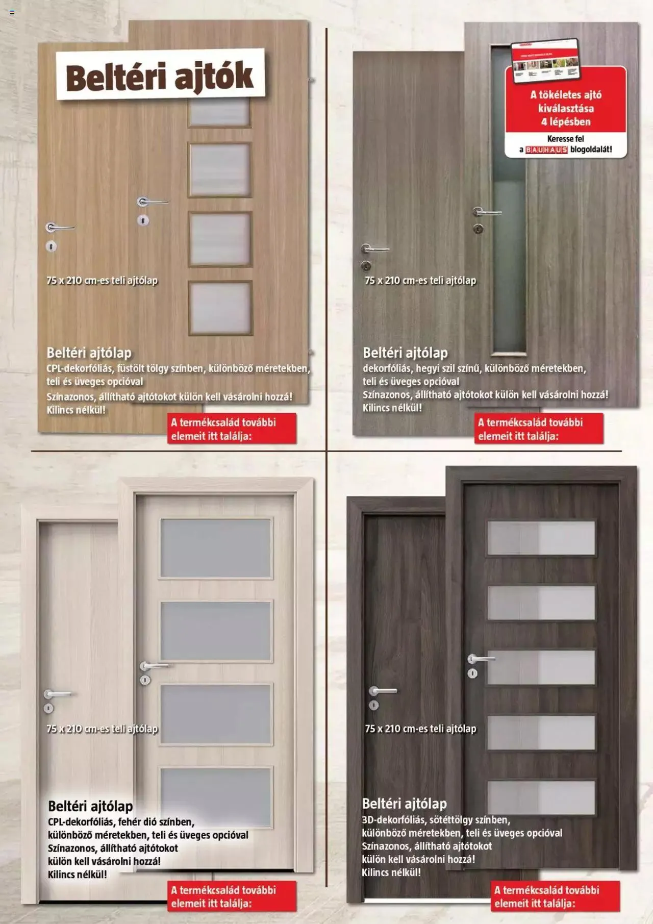 Katalógus Bauhaus - Ajtók és ablakok november 3.-tól december 31.-ig 2023. - Oldal 6