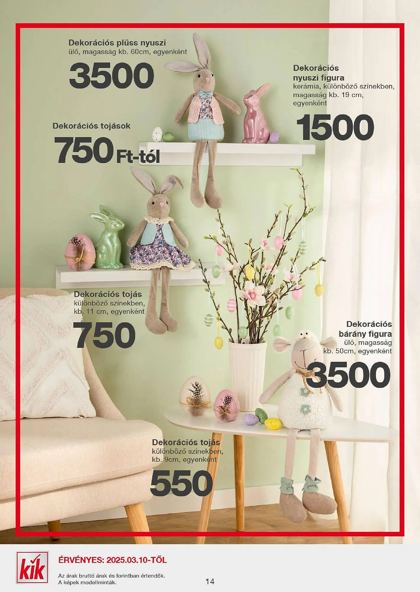 Katalógus Kik akciós újság március 7.-tól március 16.-ig 2025. - Oldal 14