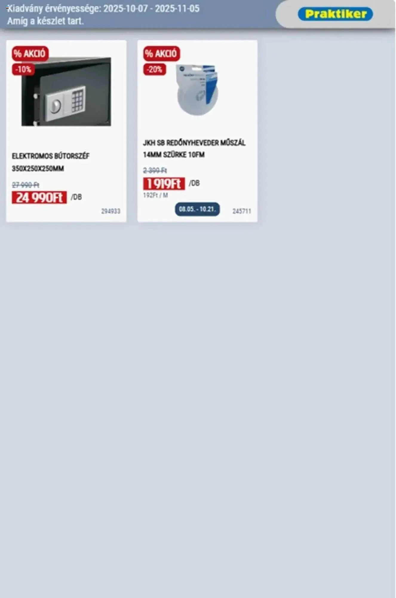 Katalógus Praktiker akciós újság október 7.-tól november 5.-ig 2025. - Oldal 37