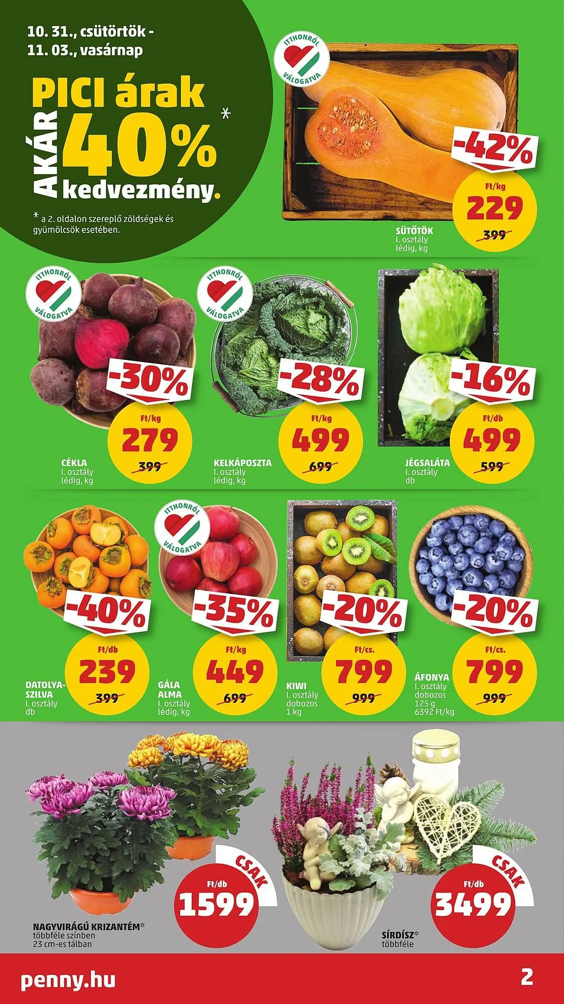 Katalógus PENNY akciós újság október 31.-tól november 6.-ig 2024. - Oldal 2