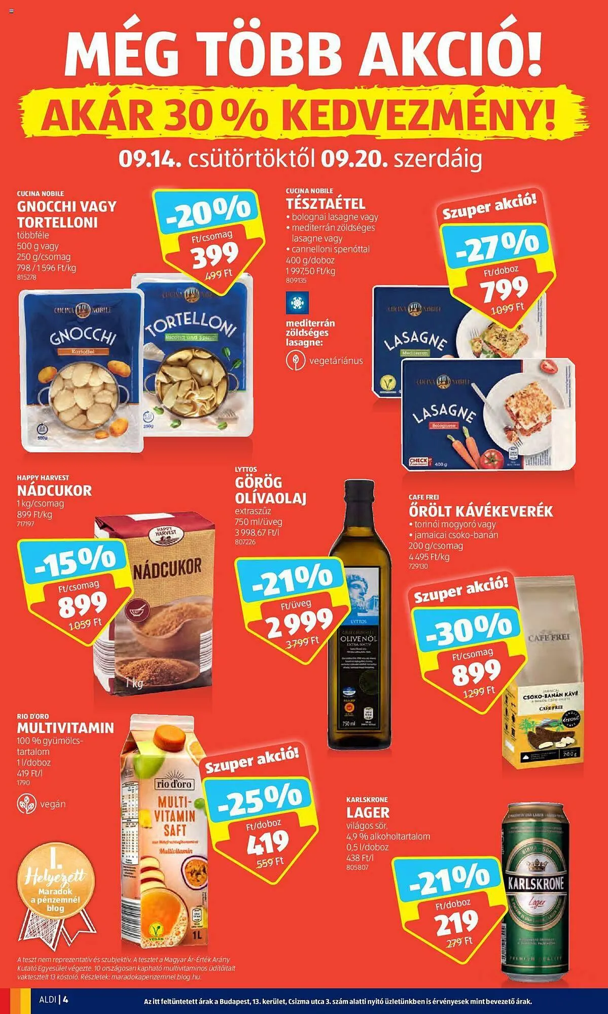 Katalógus ALDI akciós újság szeptember 14.-tól szeptember 20.-ig 2023. - Oldal 4