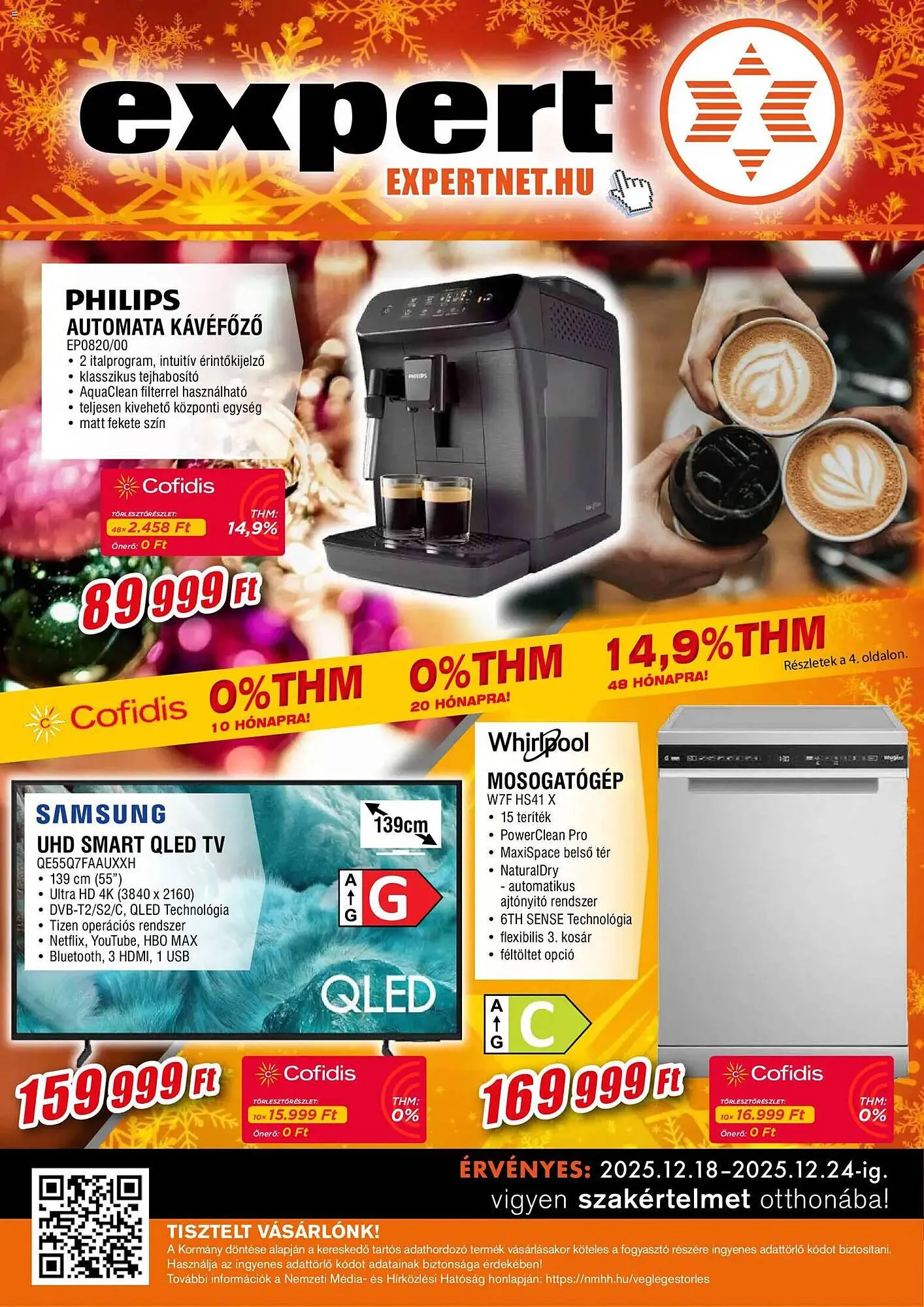 Katalógus Expert akciós újság december 18.-tól december 24.-ig 2025. - Oldal 1