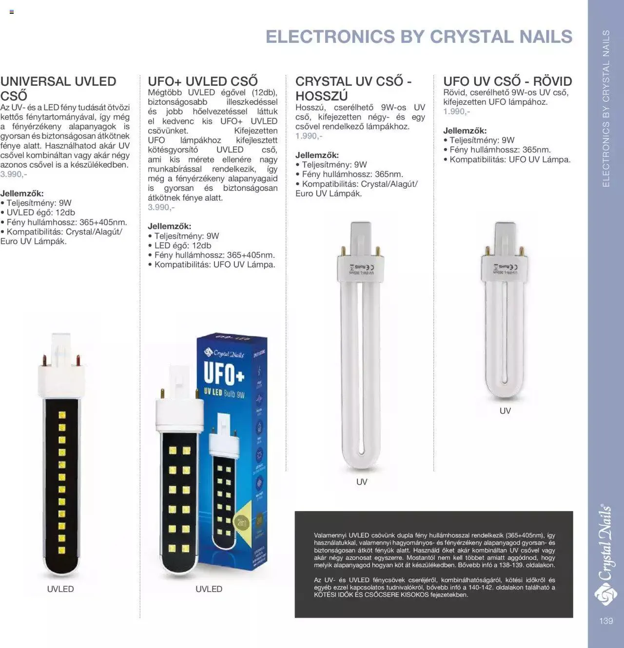 Katalógus Crystal Nails - Nagykatalógus 22/23 március 8.-tól december 31.-ig 2023. - Oldal 139