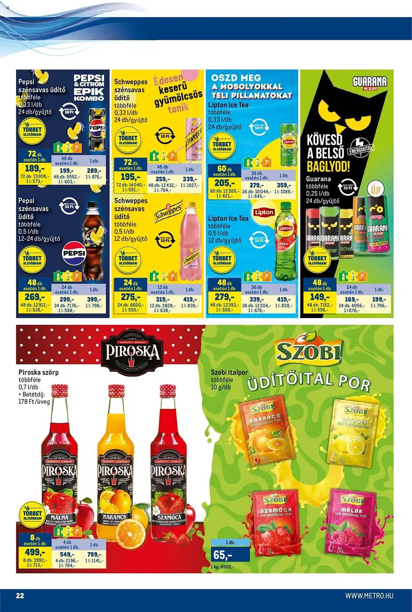 Katalógus Metro akciós újság április 1.-tól április 17.-ig 2025. - Oldal 22