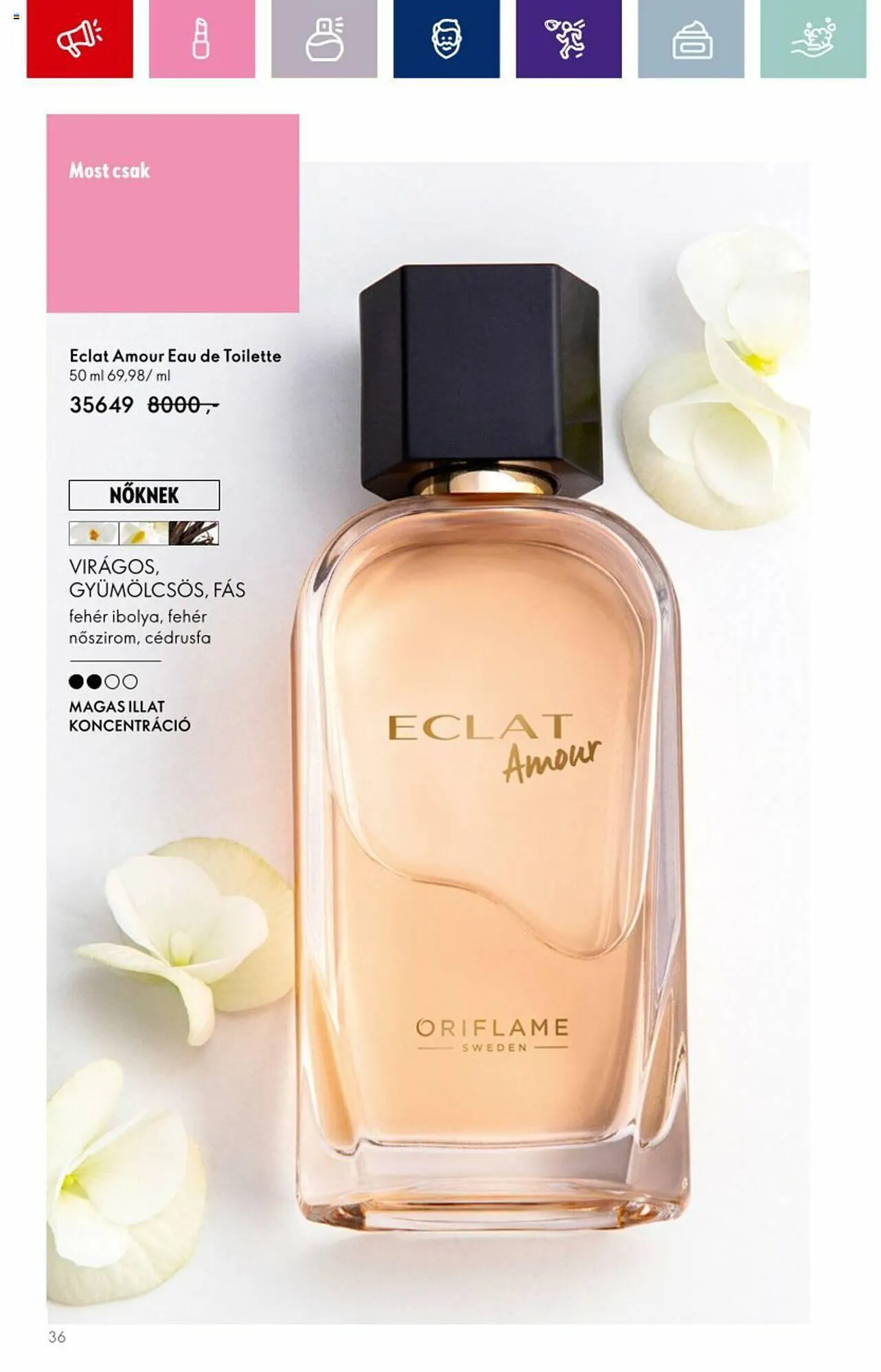 Katalógus Oriflame akciós újság augusztus 30.-tól szeptember 19.-ig 2023. - Oldal 36