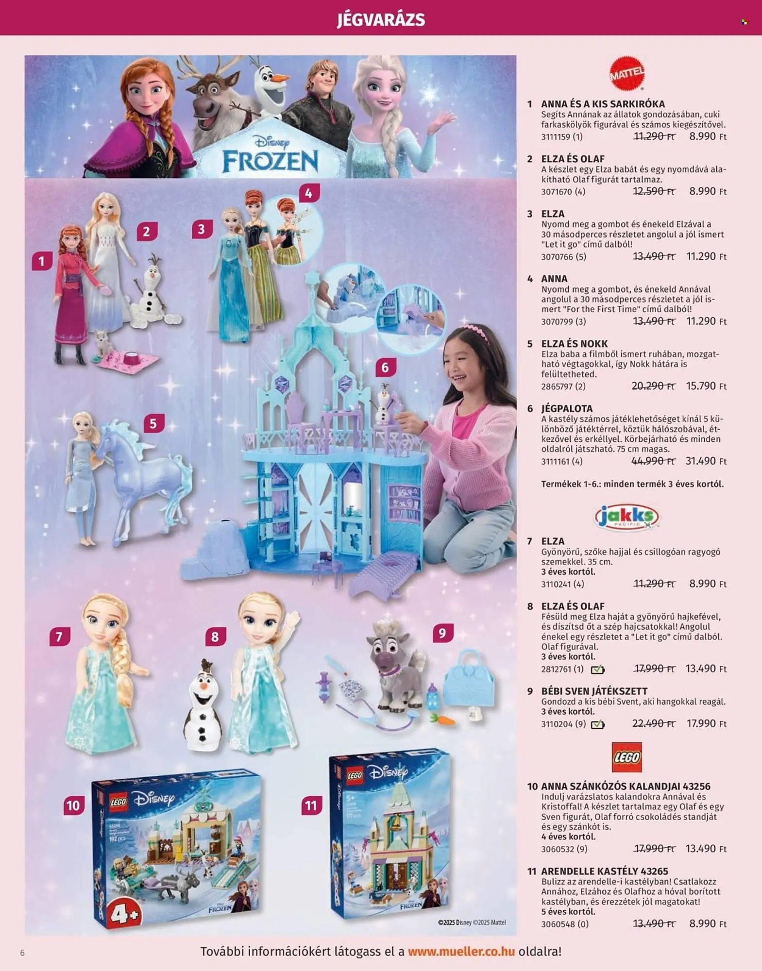 Katalógus Müller akciós újság október 27.-tól december 31.-ig 2025. - Oldal 6