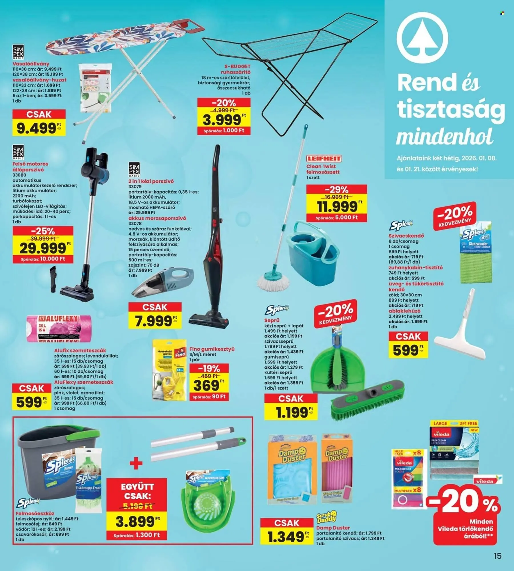 Katalógus Interspar akciós újság január 8.-tól január 14.-ig 2026. - Oldal 15