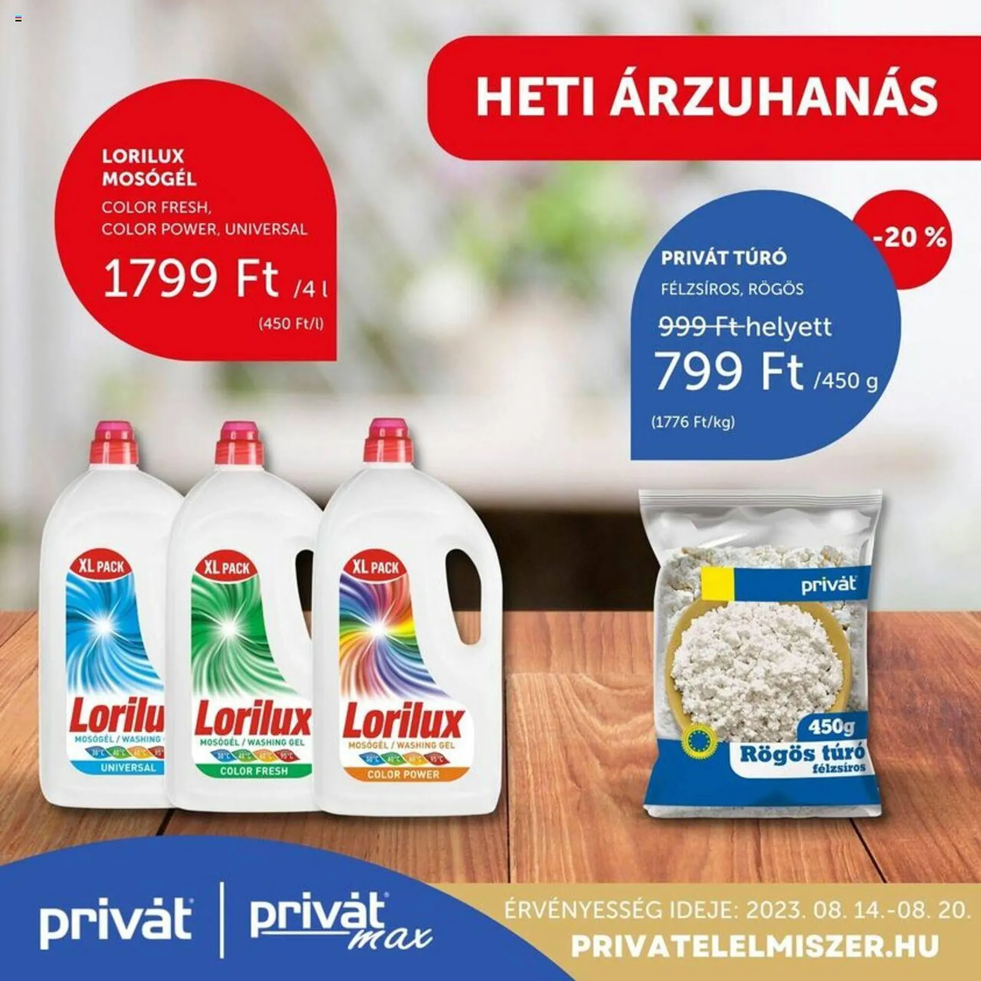 Katalógus PRIVÁT akciós újság augusztus 14.-tól augusztus 23.-ig 2023. - Oldal 3