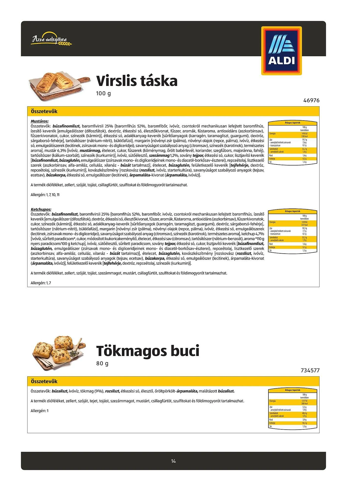 Katalógus ALDI akciós újság április 24.-tól május 13.-ig 2025. - Oldal 14
