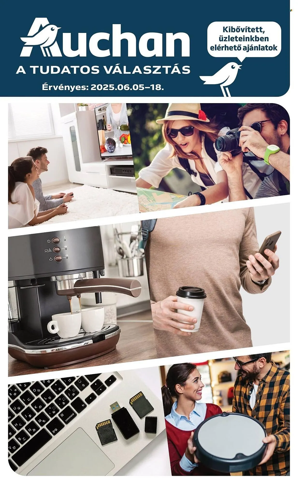 Katalógus Auchan akciós újság június 5.-tól június 18.-ig 2025. - Oldal 1