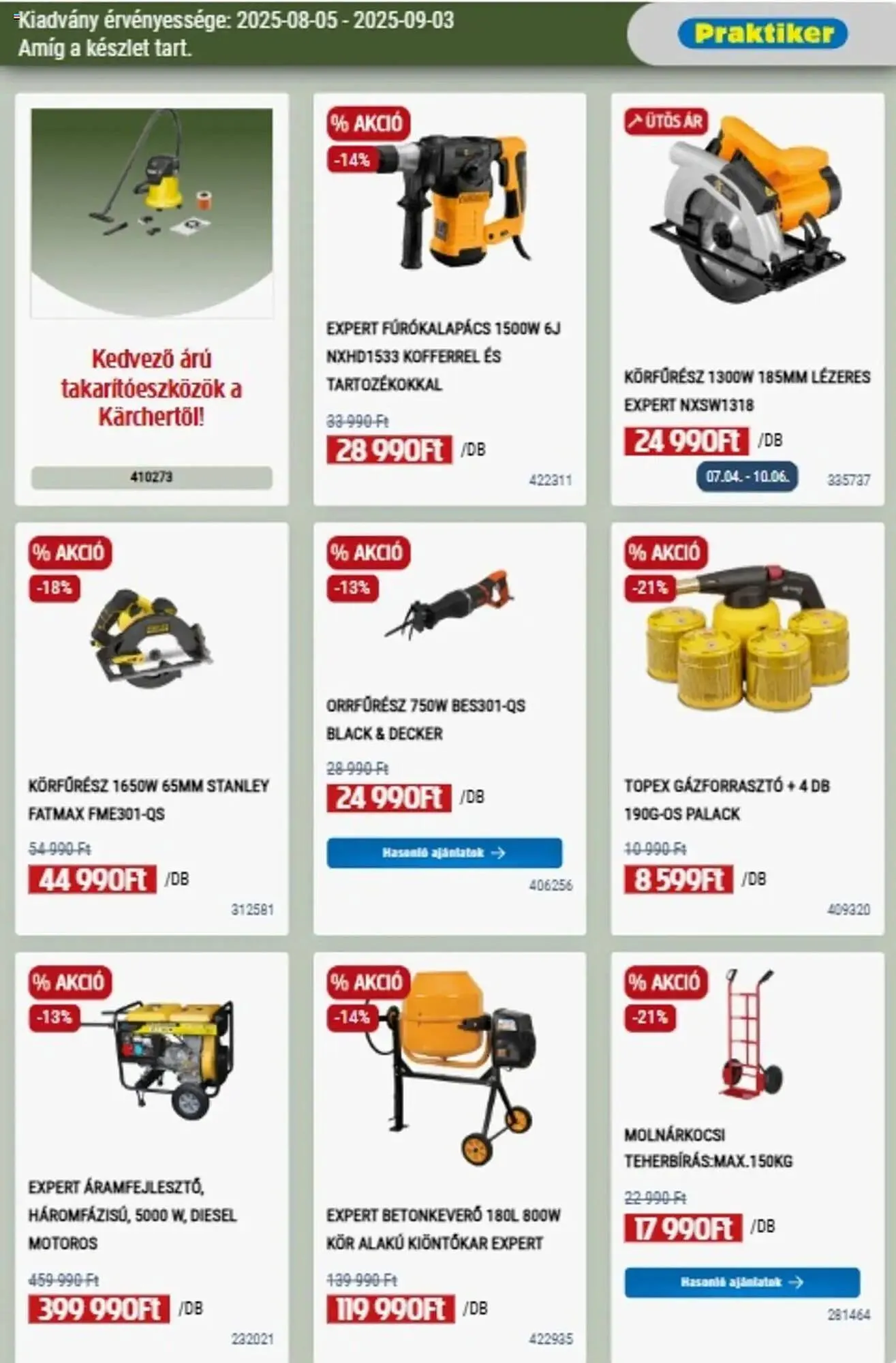 Katalógus Praktiker akciós újság augusztus 5.-tól szeptember 3.-ig 2025. - Oldal 27