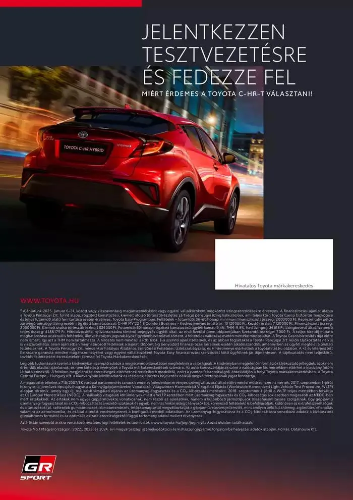 Katalógus Toyota C-HR Hybrid január 11.-tól január 11.-ig 2026. - Oldal 12
