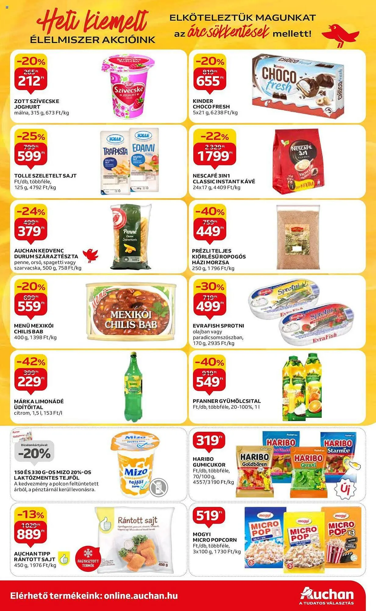 Katalógus Auchan Szupermarket akciós újság szeptember 28.-tól október 4.-ig 2023. - Oldal 3