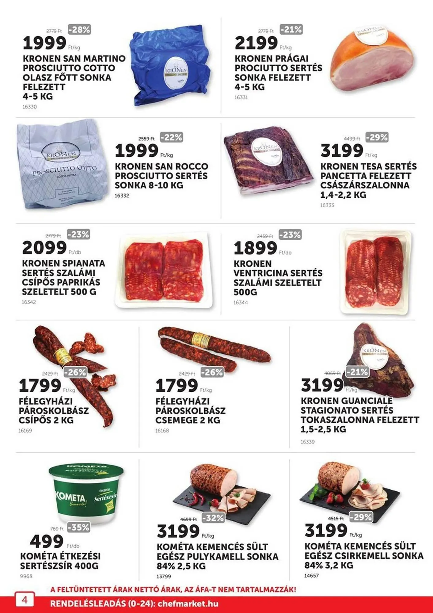 Katalógus Chef Market akciós újság augusztus 1.-tól augusztus 31.-ig 2025. - Oldal 4