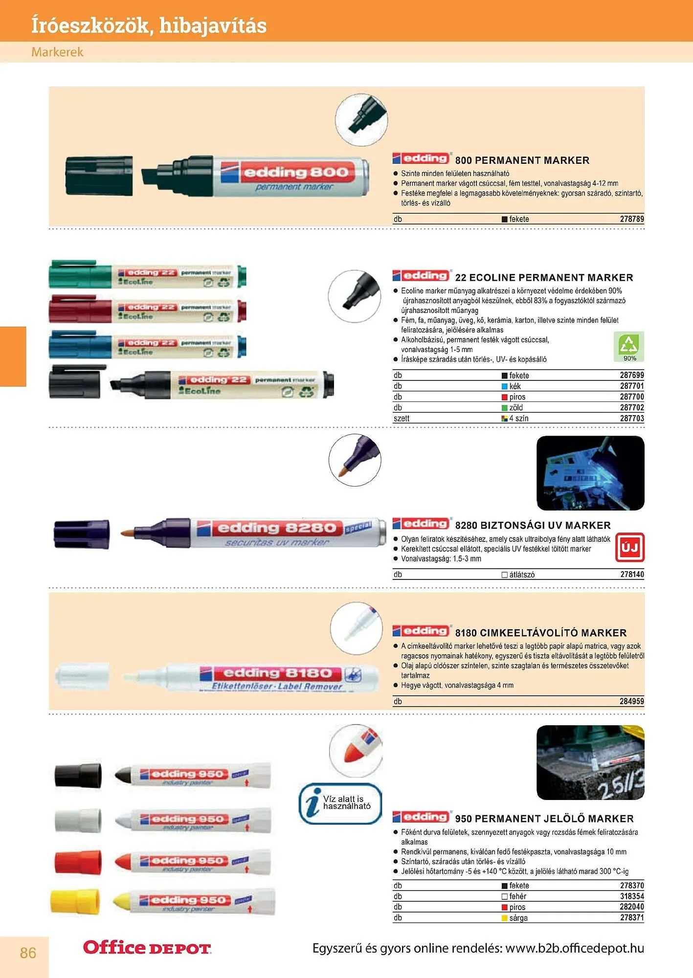 Katalógus Office Depot akciós újság május 9.-tól december 31.-ig 2026. - Oldal 86