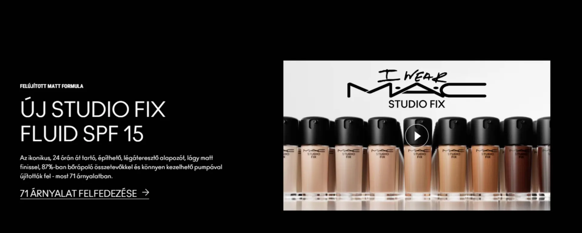 MAC Cosmetics akciós újság - 1