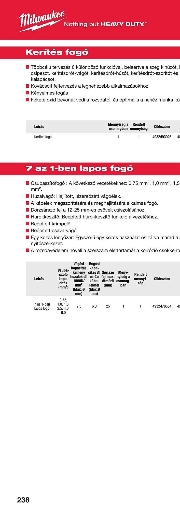 Katalógus Milwaukee akciós újság szeptember 16.-tól december 31.-ig 2025. - Oldal 474