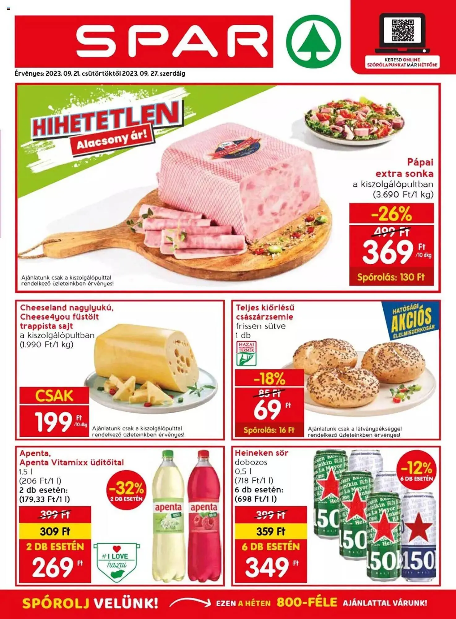 Katalógus Interspar akciós újság szeptember 21.-tól szeptember 27.-ig 2023. - Oldal 7