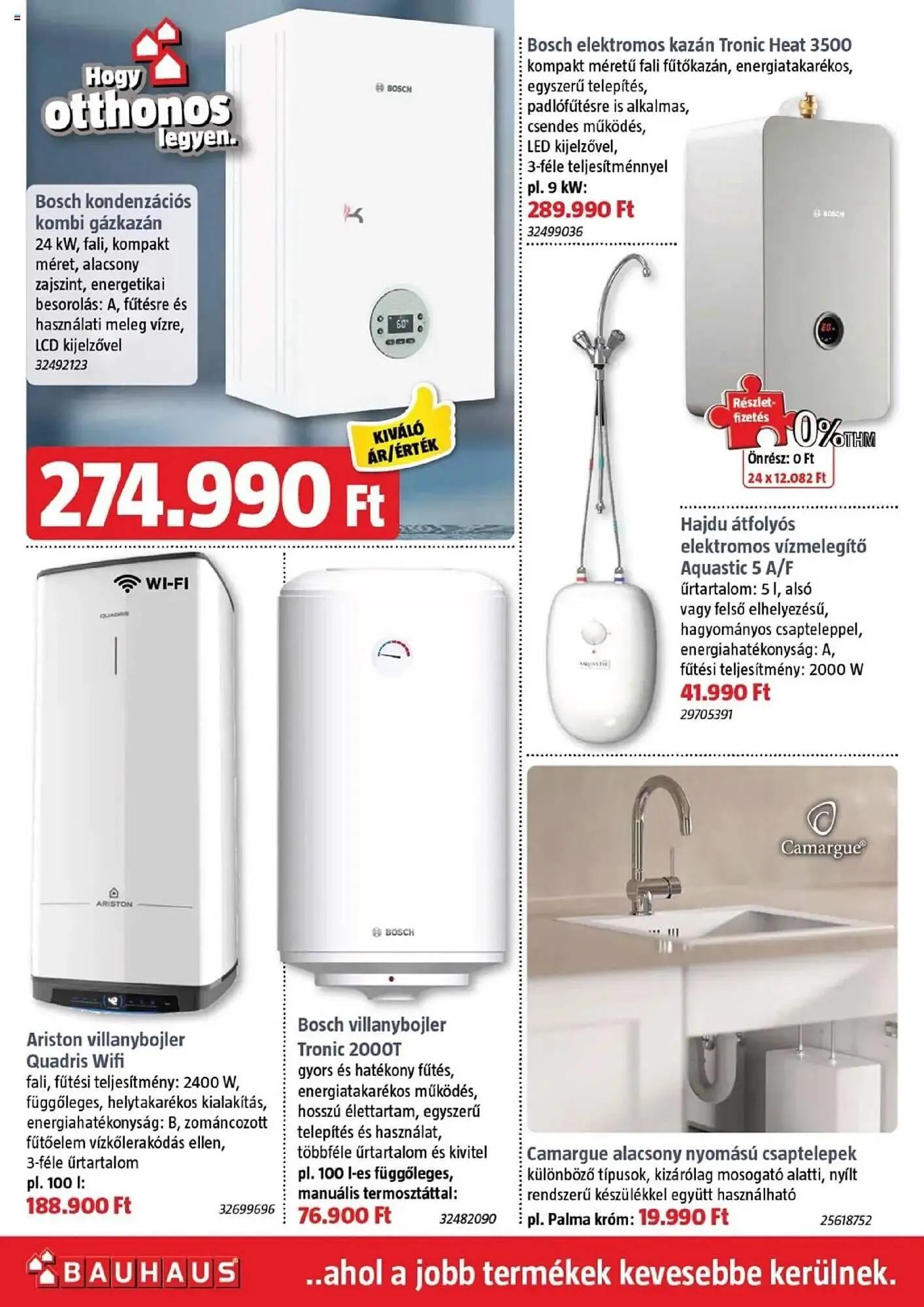 Bauhaus akciós újság - 2