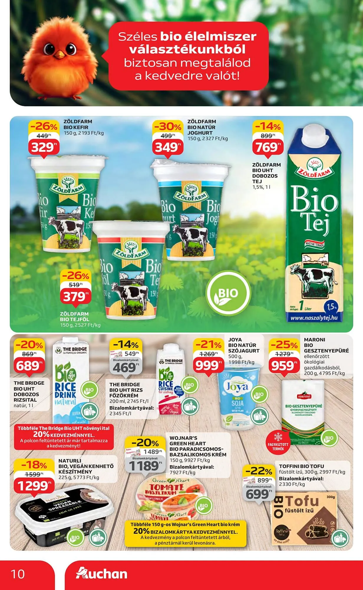 Katalógus Auchan akciós újság július 31.-tól augusztus 6.-ig 2025. - Oldal 10