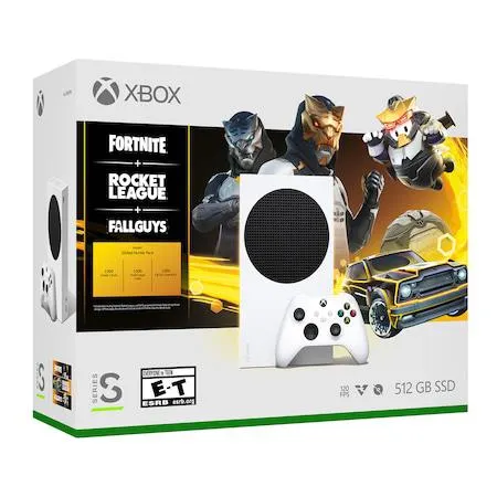 Microsoft Xbox Series S Gilded Hunter Bundle játékkonzol, 512GB, Fehér