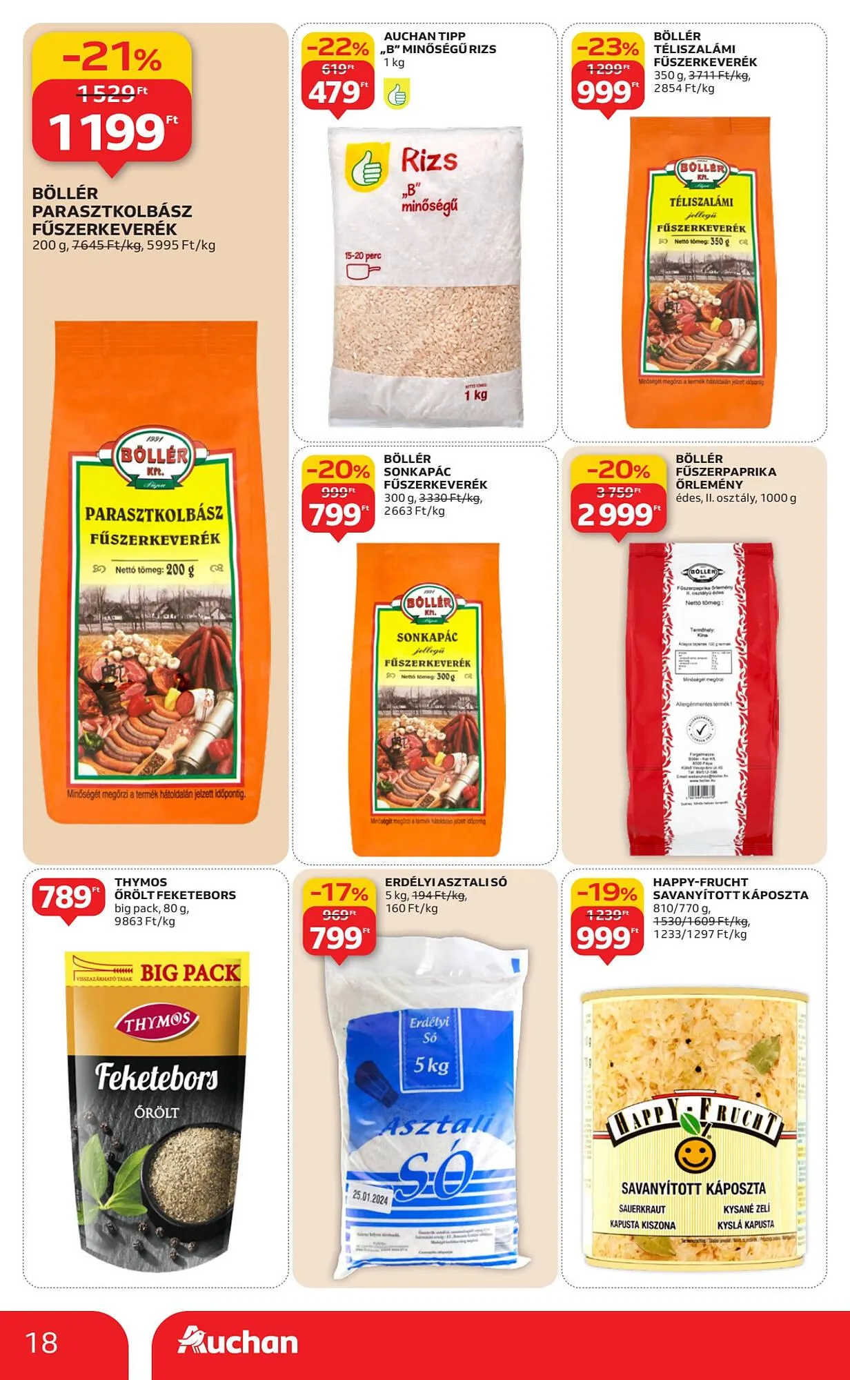 Katalógus Auchan akciós újság január 8.-tól január 14.-ig 2026. - Oldal 18
