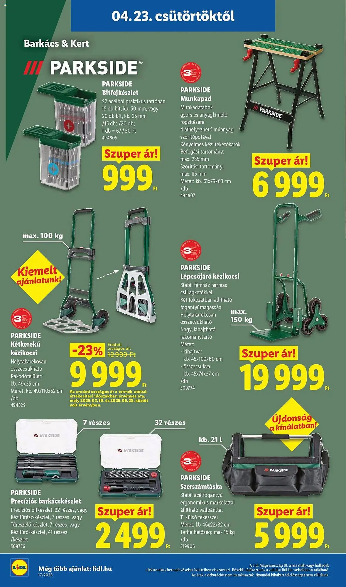 Katalógus Lidl akciós újság április 23.-tól április 29.-ig 2026. - Oldal 8