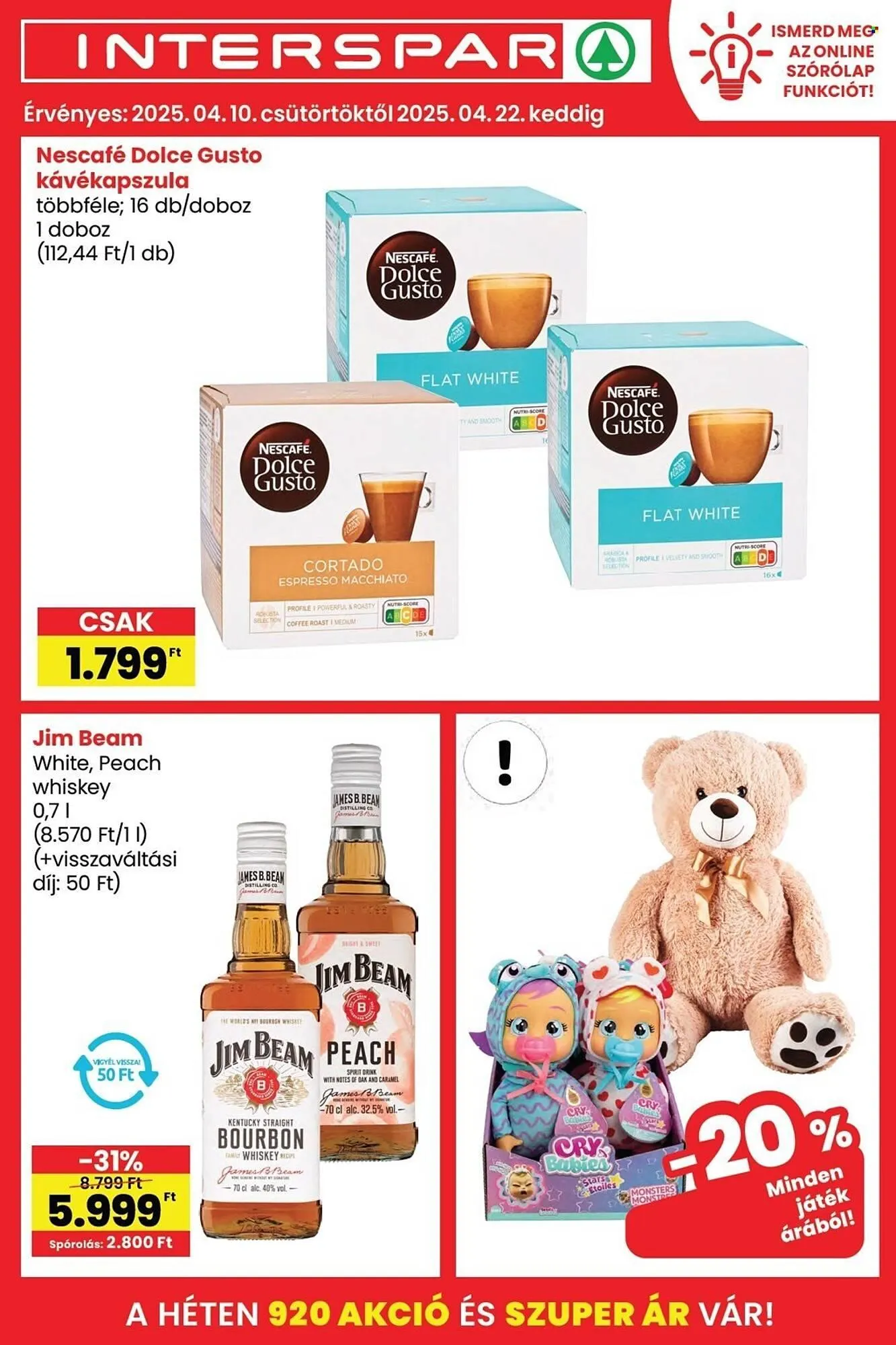 Katalógus Interspar akciós újság április 10.-tól április 16.-ig 2025. - Oldal 2