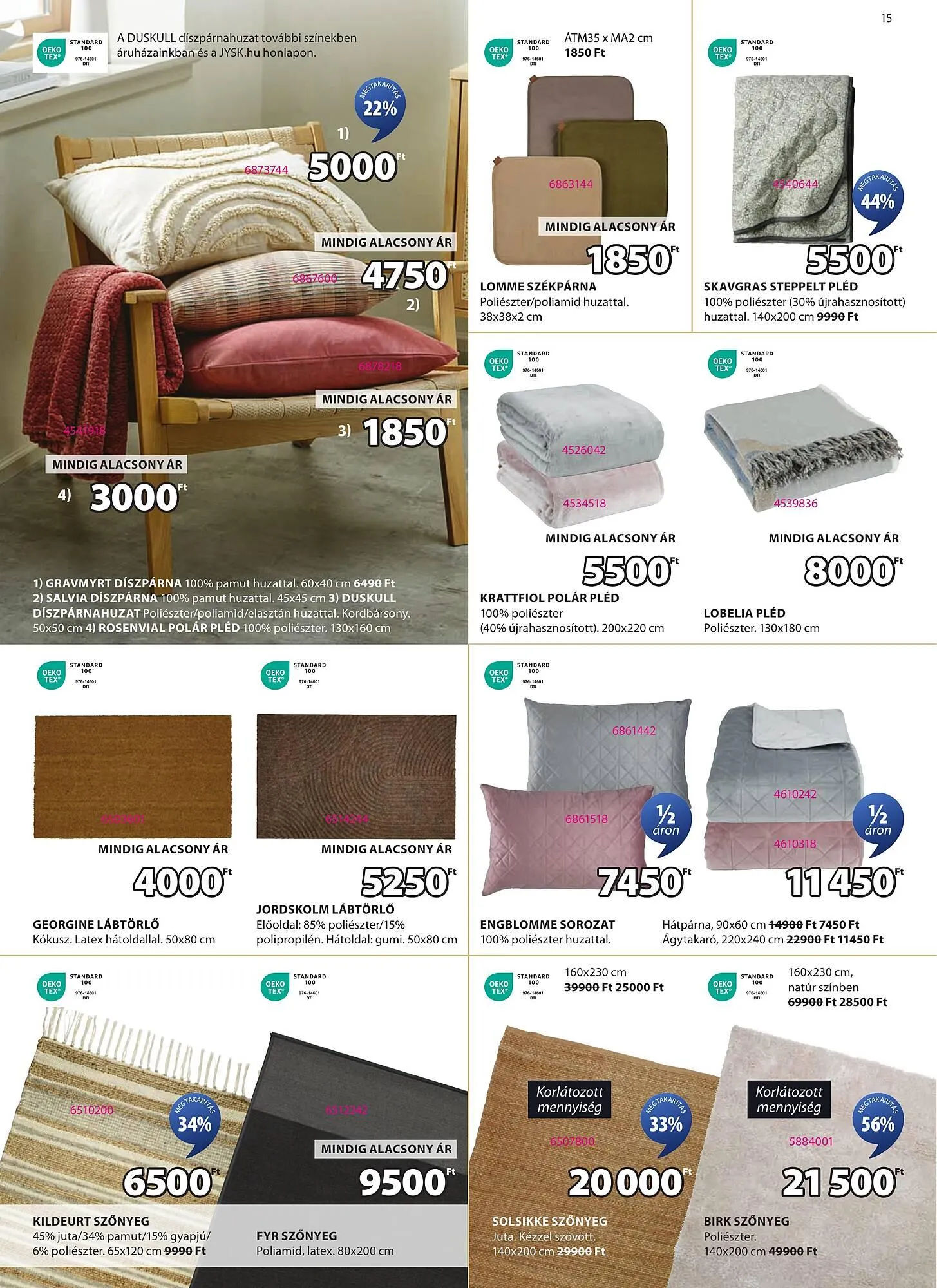 Katalógus JYSK akciós újság január 1.-tól február 2.-ig 2025. - Oldal 15
