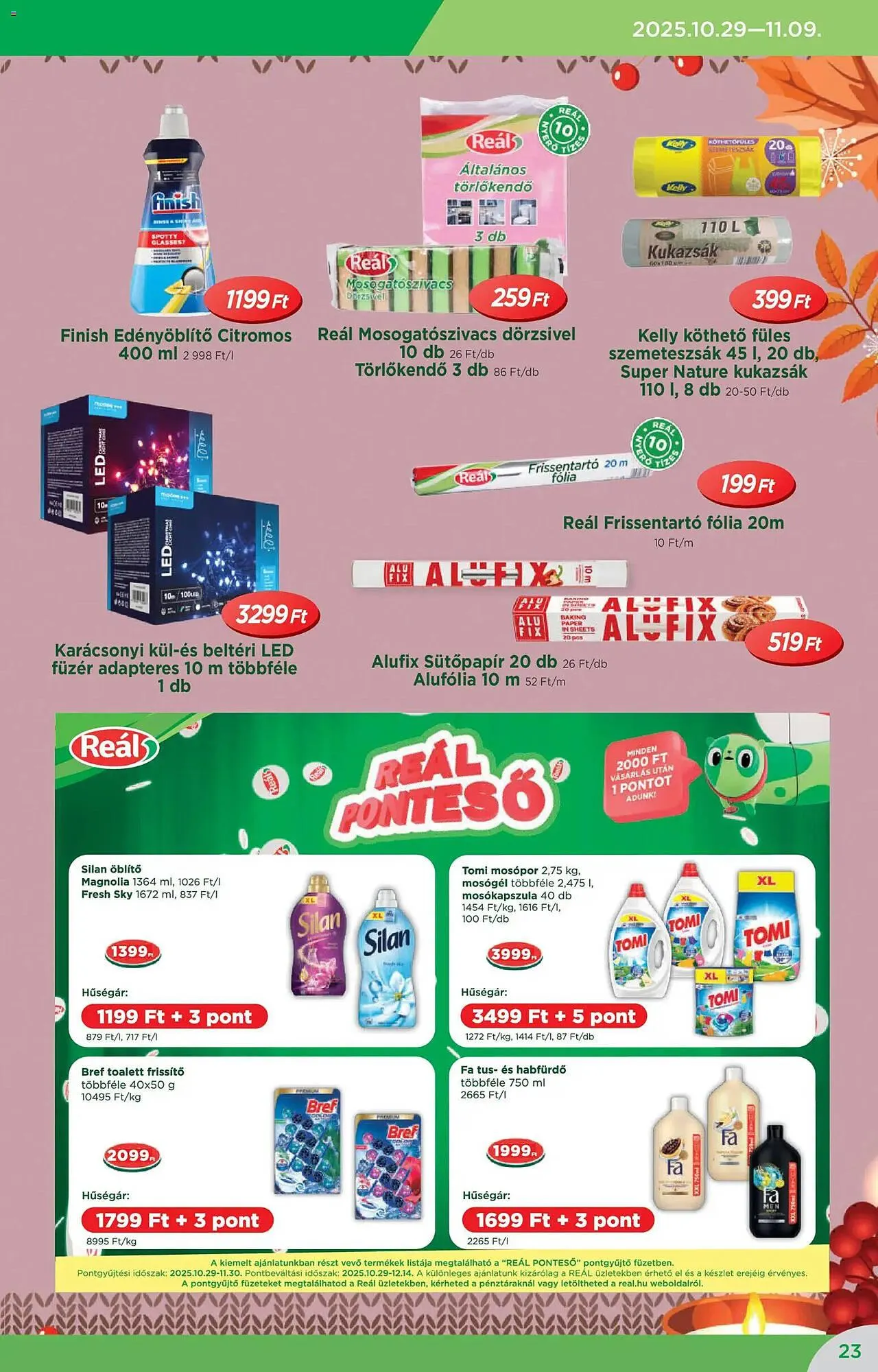 Katalógus Real akciós újság október 29.-tól november 9.-ig 2025. - Oldal 23