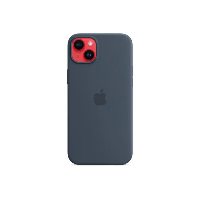 MagSafe-rögzítésű iPhone 14 Plus-szilikontok – viharkék