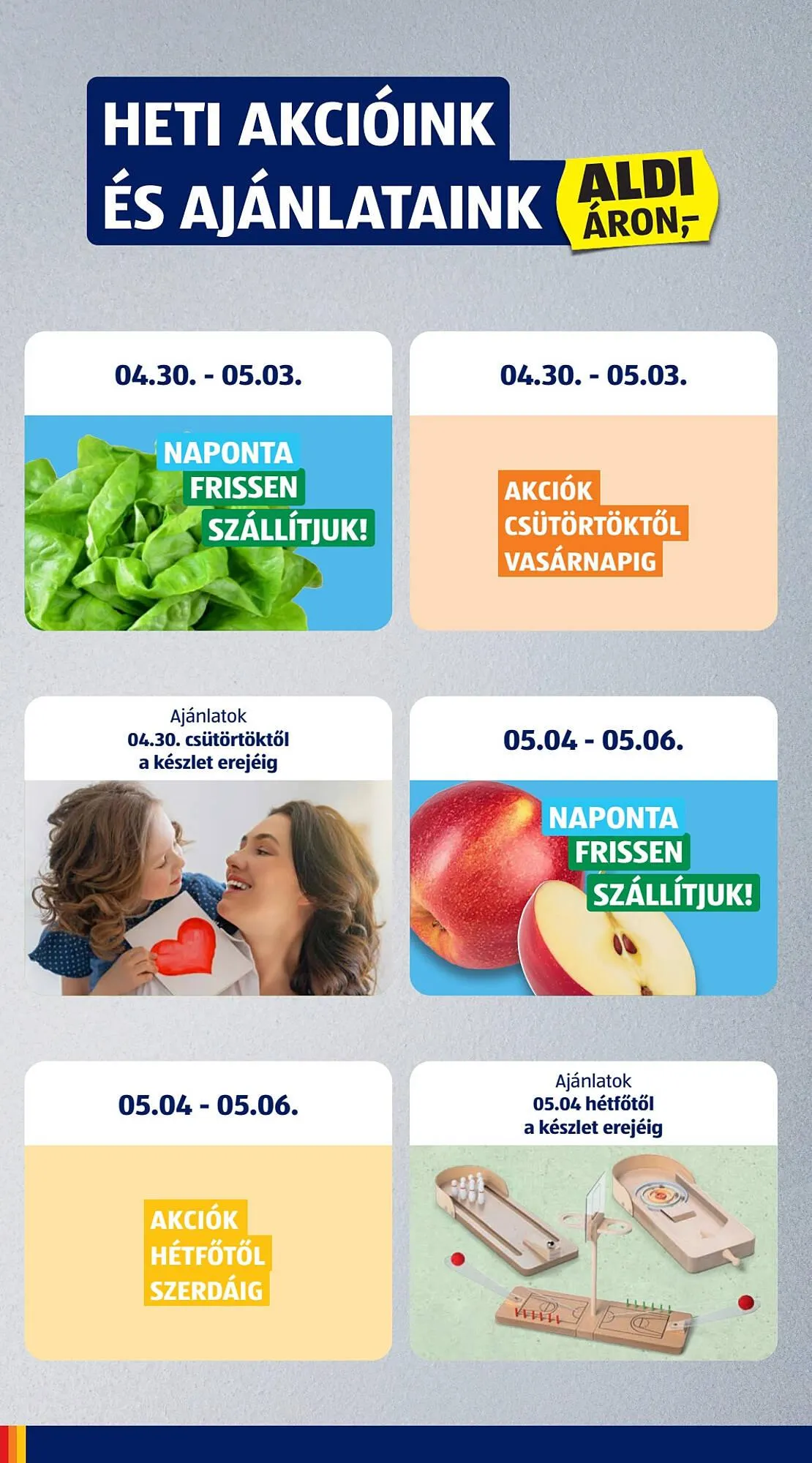 Katalógus ALDI akciós újság április 30.-tól május 6.-ig 2026. - Oldal 4