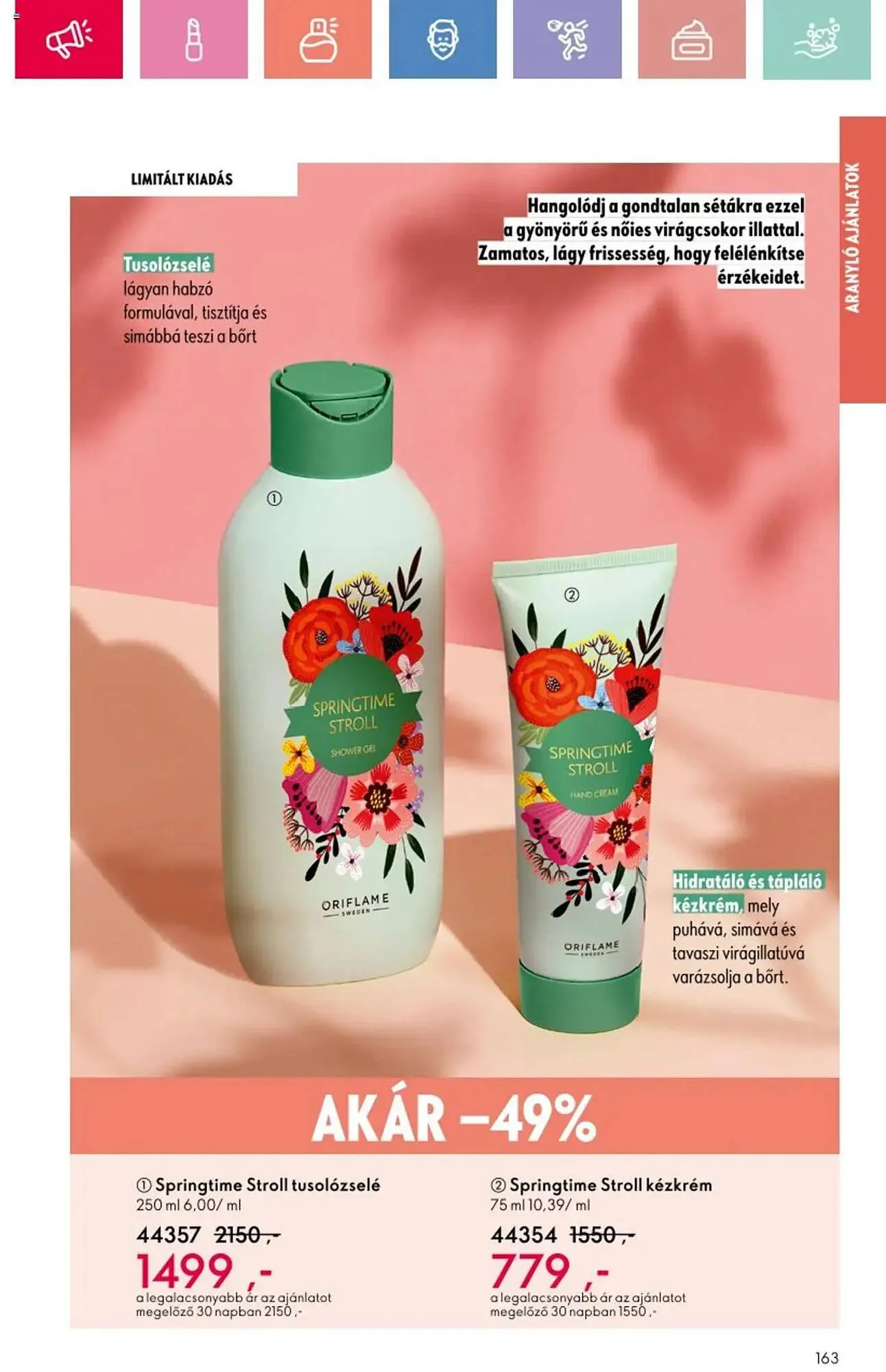 Katalógus Oriflame akciós újság július 6.-tól július 26.-ig 2025. - Oldal 163