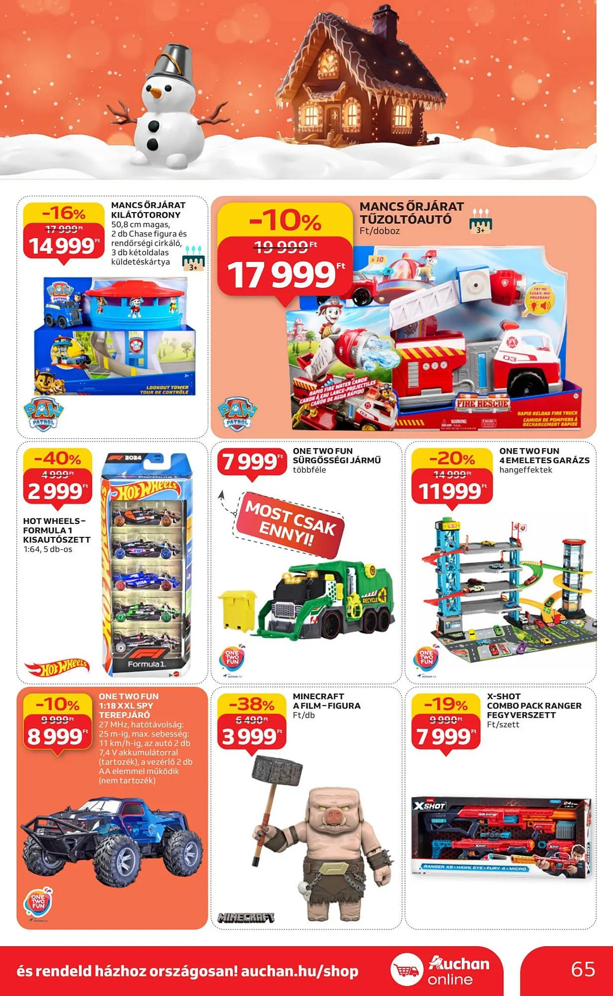 Katalógus Auchan akciós újság december 4.-tól december 10.-ig 2025. - Oldal 65