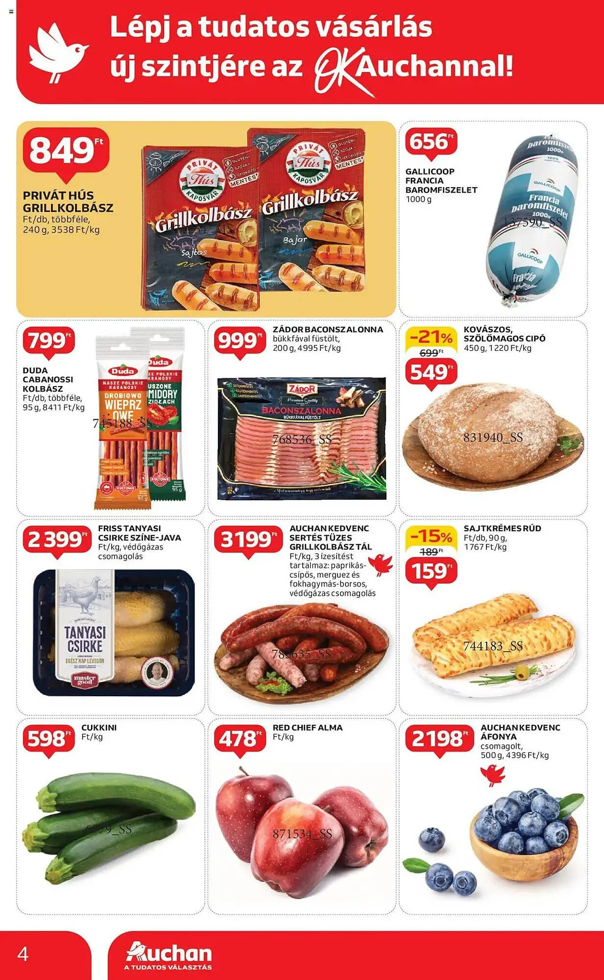 Katalógus Auchan akciós újság április 24.-tól április 30.-ig 2025. - Oldal 4