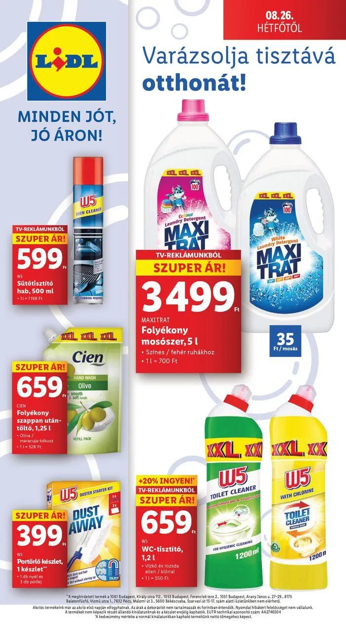Katalógus Akciós újság – 34. hét augusztus 22.-tól augusztus 28.-ig 2024. - Oldal 58