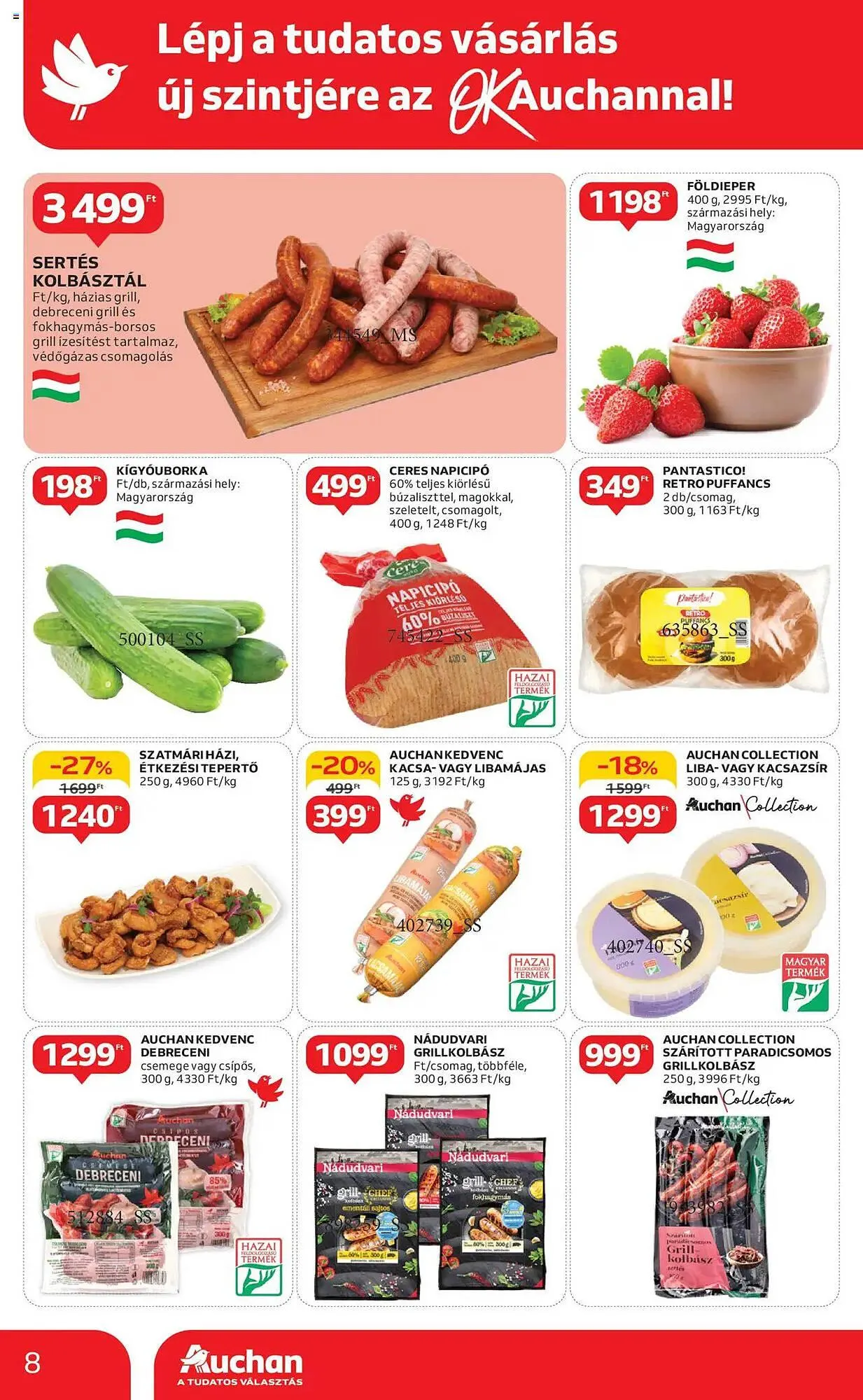 Katalógus Auchan akciós újság május 15.-tól május 21.-ig 2025. - Oldal 8