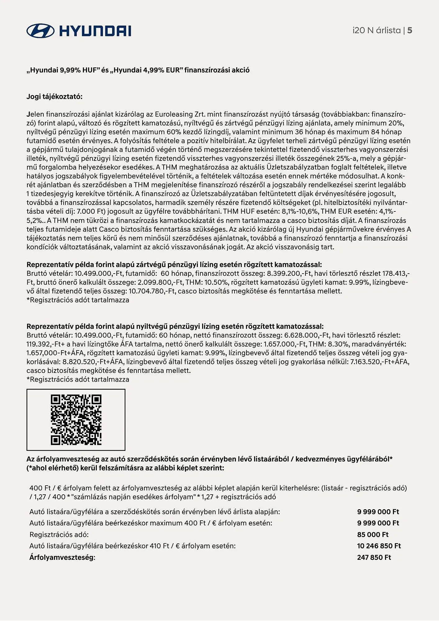 Katalógus Hyundai i20 N akciós újság november 17.-tól november 17.-ig 2024. - Oldal 5