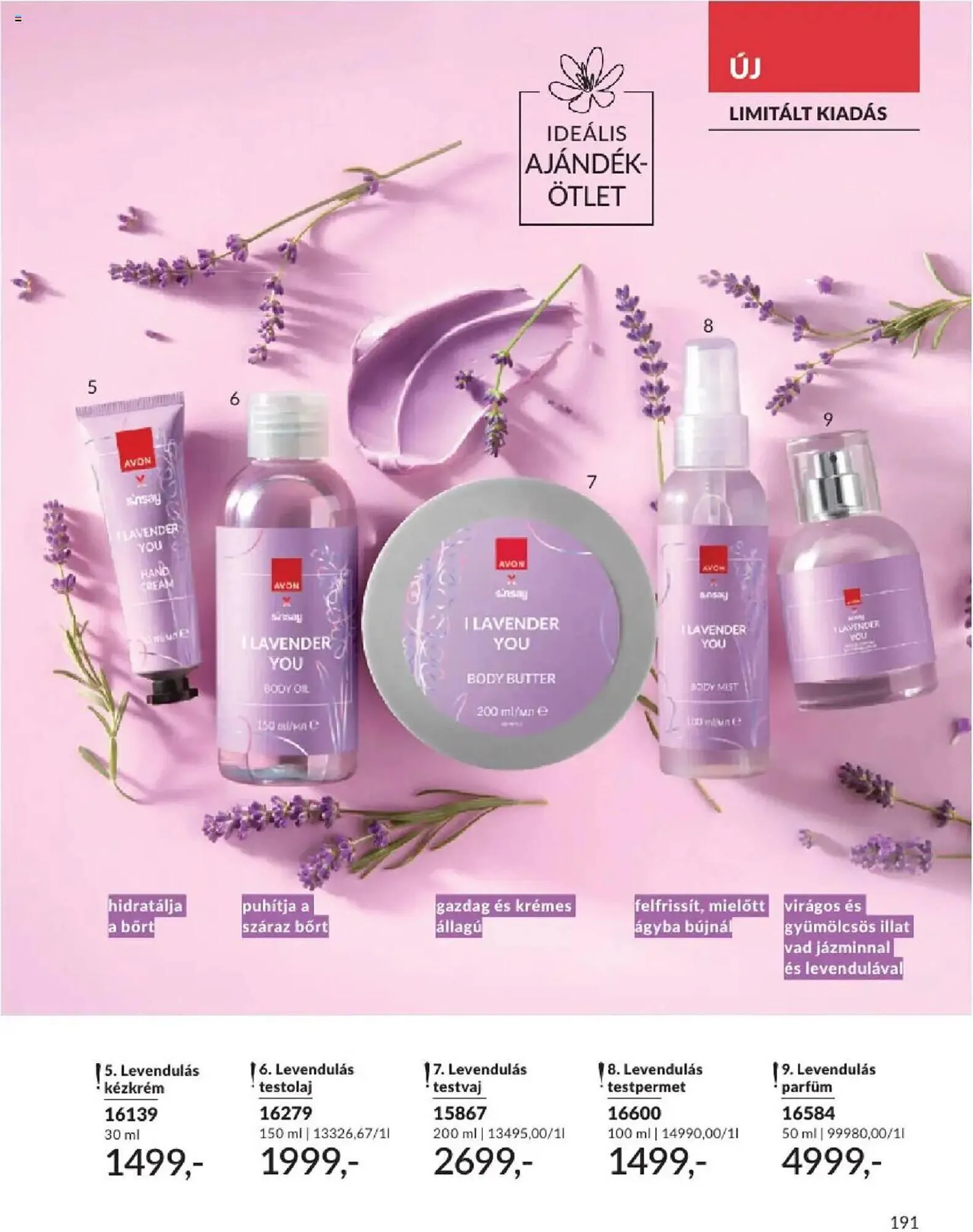 Katalógus AVON akciós újság augusztus 1.-tól augusztus 31.-ig 2025. - Oldal 190
