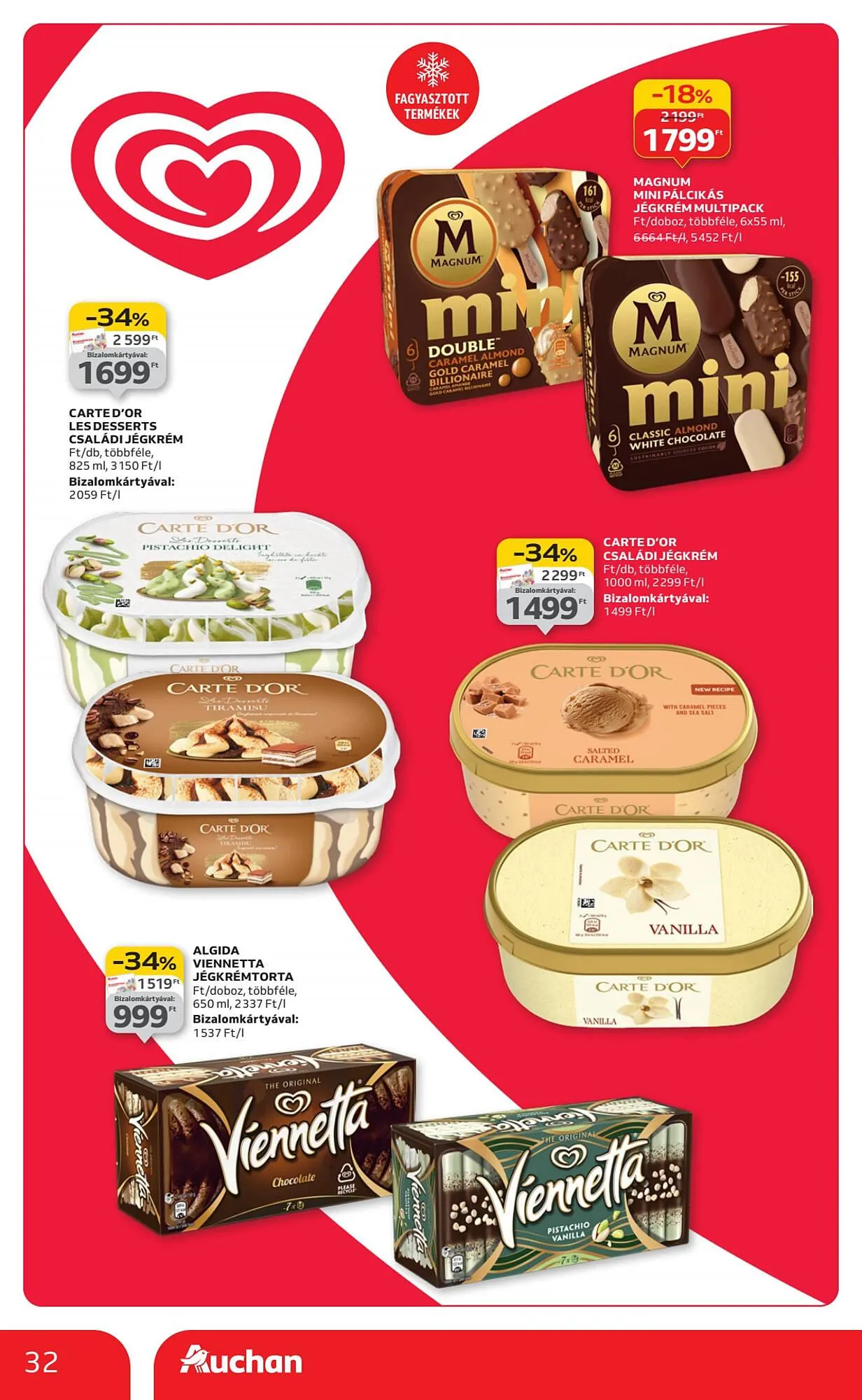 Katalógus Auchan akciós újság december 4.-tól december 10.-ig 2025. - Oldal 32