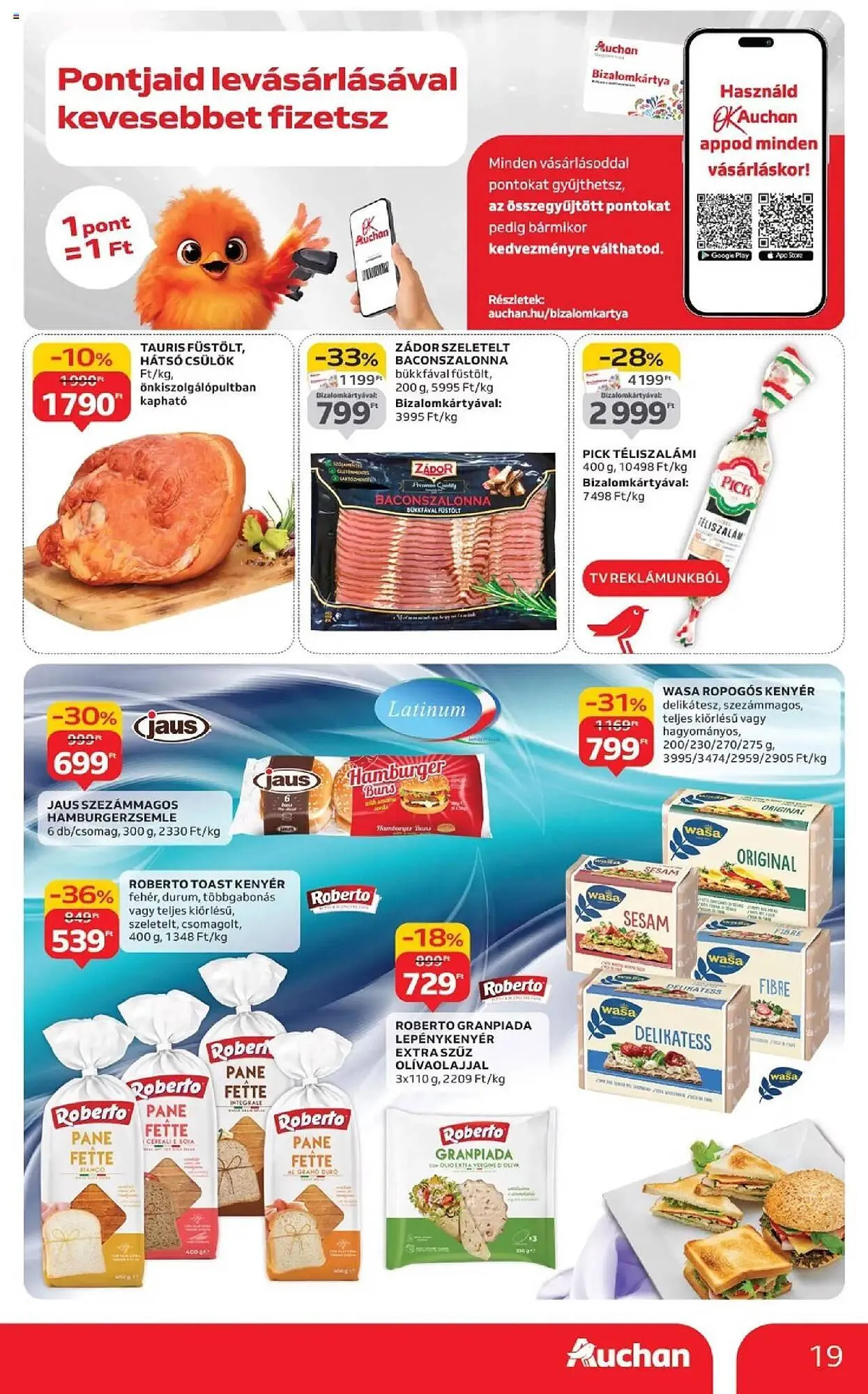 Katalógus Auchan akciós újság szeptember 4.-tól szeptember 10.-ig 2025. - Oldal 19