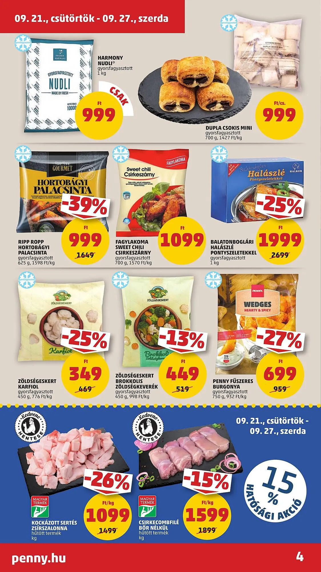 Katalógus PENNY akciós újság szeptember 21.-tól szeptember 27.-ig 2023. - Oldal 4