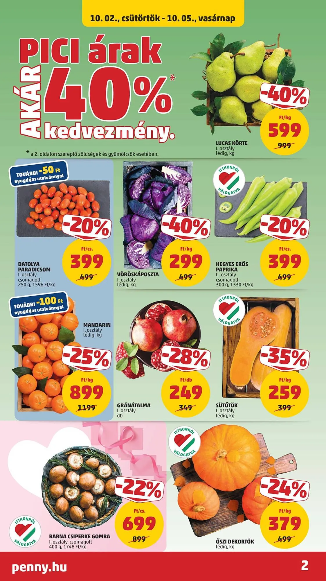 Katalógus PENNY akciós újság október 2.-tól október 8.-ig 2025. - Oldal 2