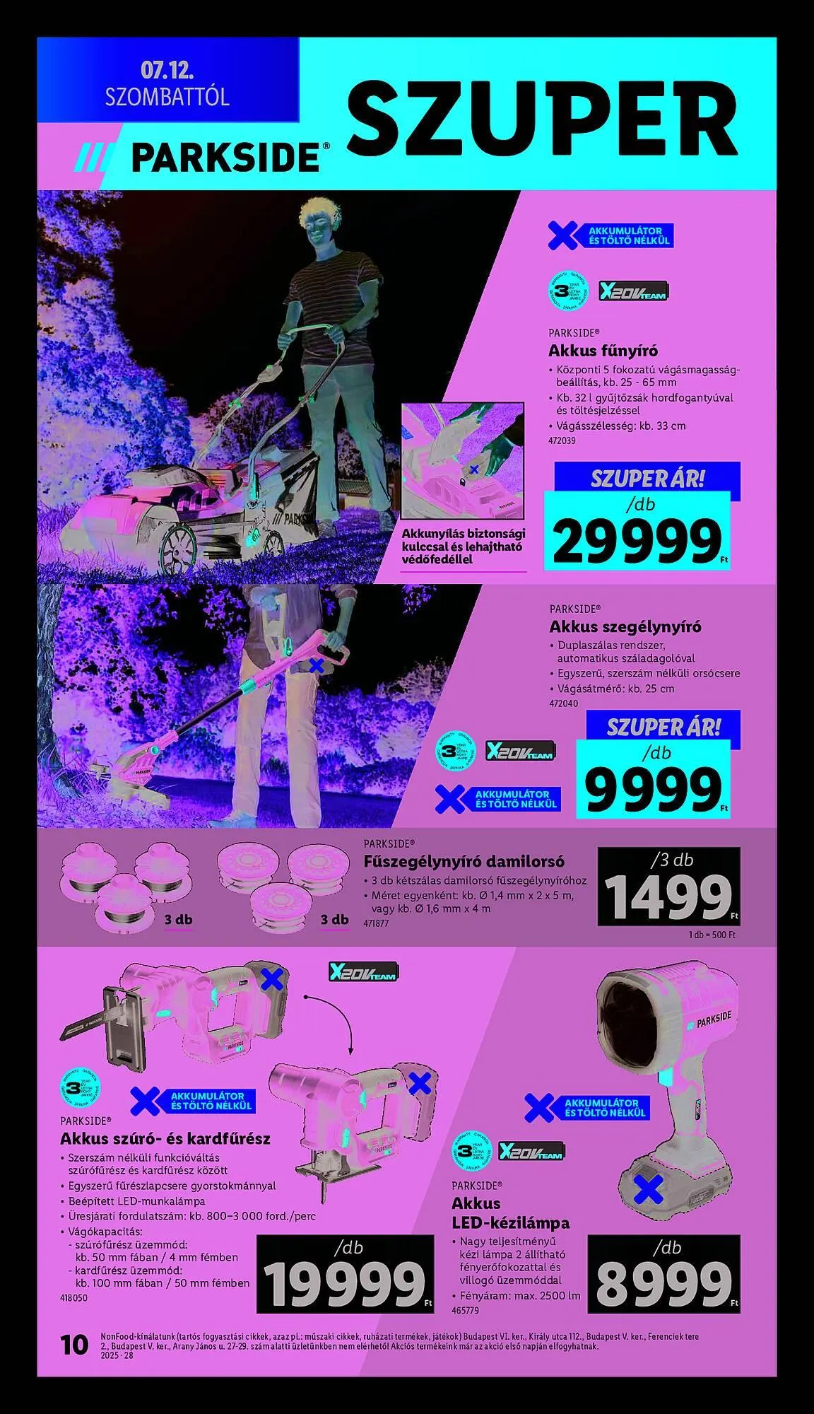 Katalógus Lidl akciós újság július 10.-tól július 16.-ig 2025. - Oldal 10