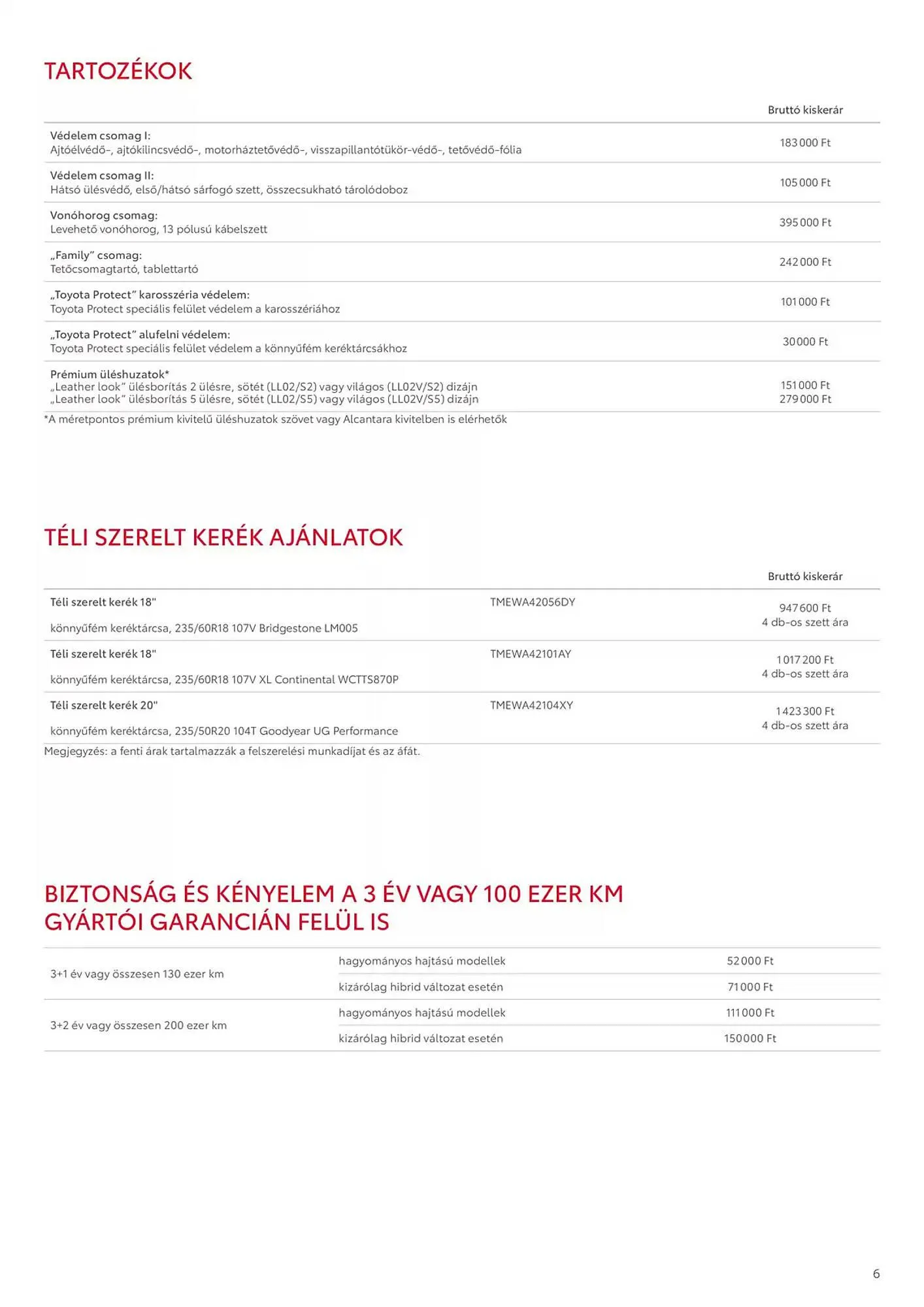 Katalógus Toyota akciós újság január 15.-tól január 15.-ig 2026. - Oldal 6