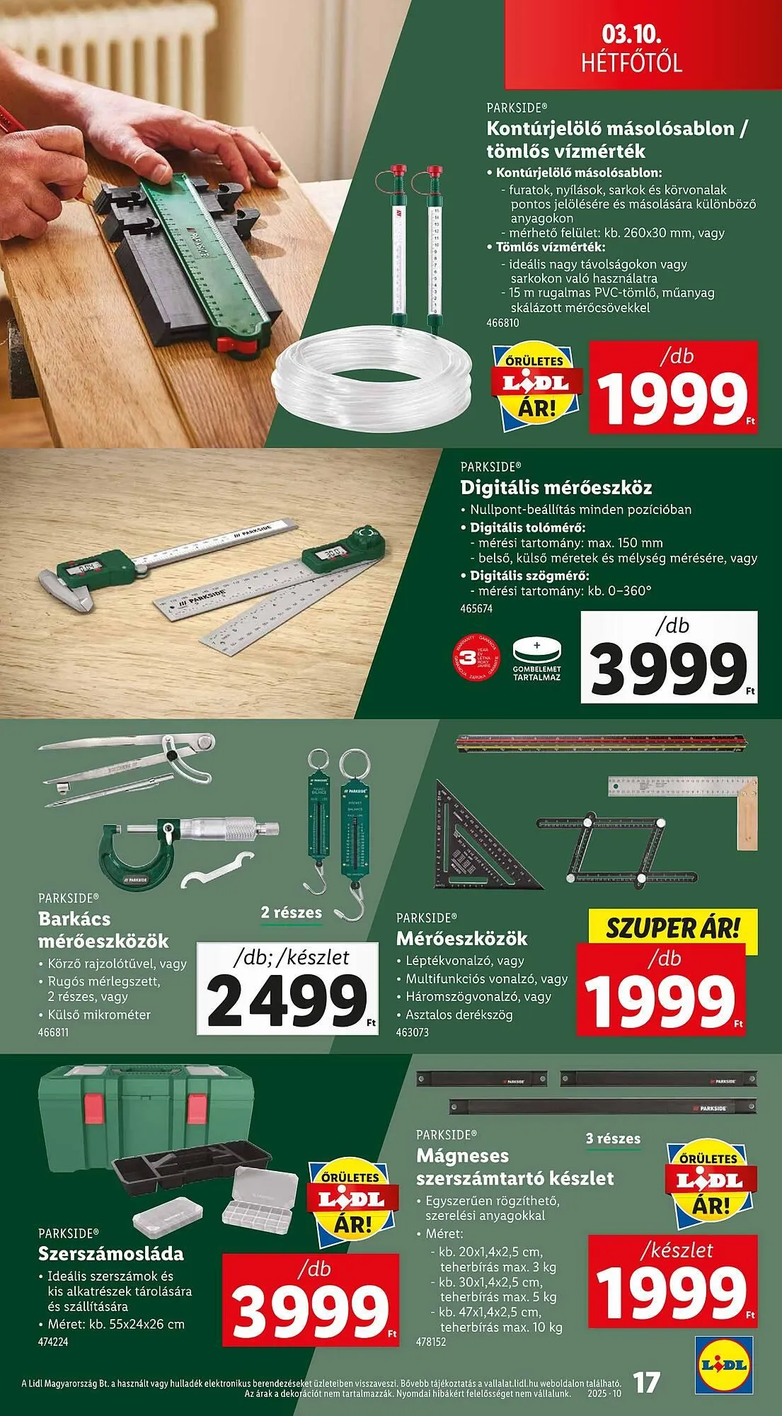 Katalógus Lidl akciós újság március 6.-tól március 19.-ig 2025. - Oldal 17