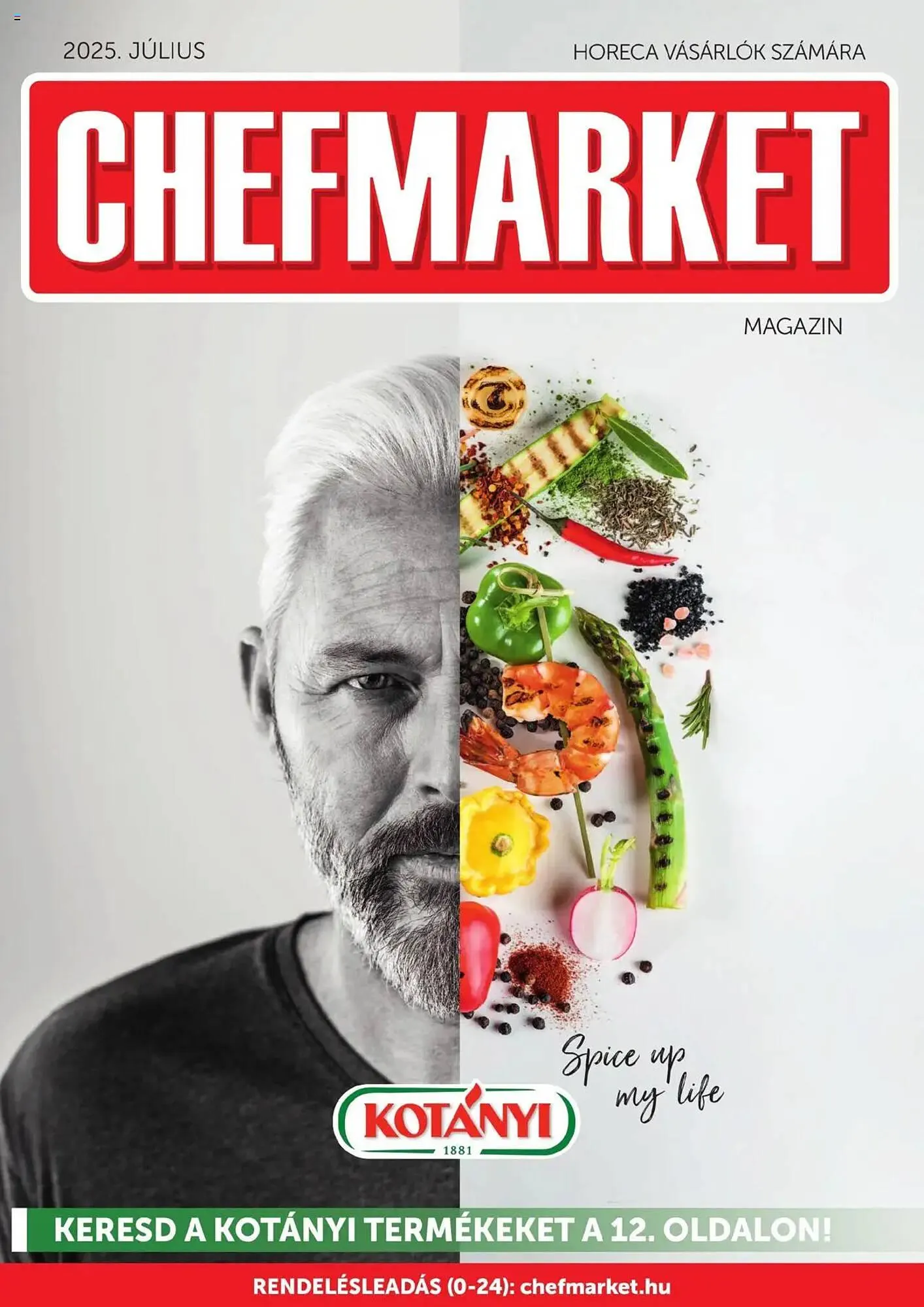 Katalógus Chef Market akciós újság július 1.-tól július 31.-ig 2025. - Oldal 1