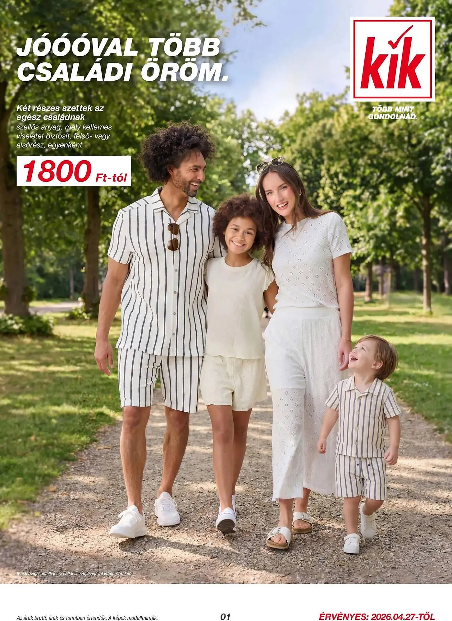 Katalógus Kik akciós újság április 27.-tól május 10.-ig 2026. - Oldal 1