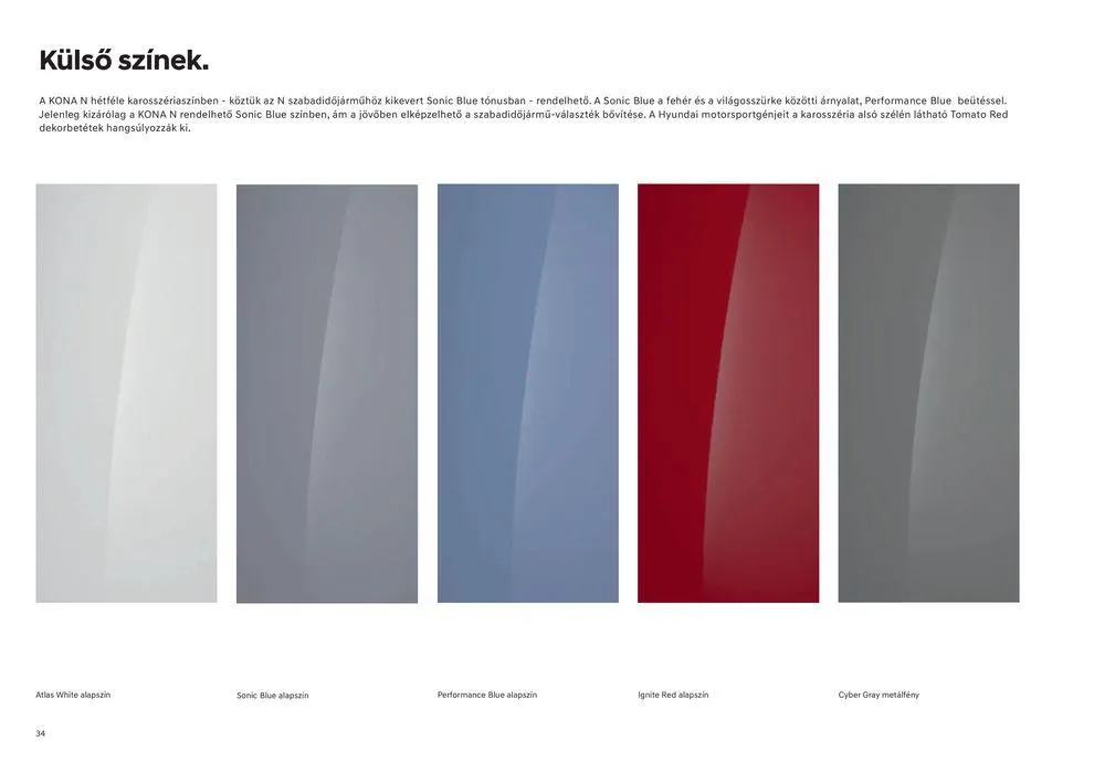 Katalógus Hyundai KONA N -akciós november 17.-tól november 17.-ig 2024. - Oldal 34